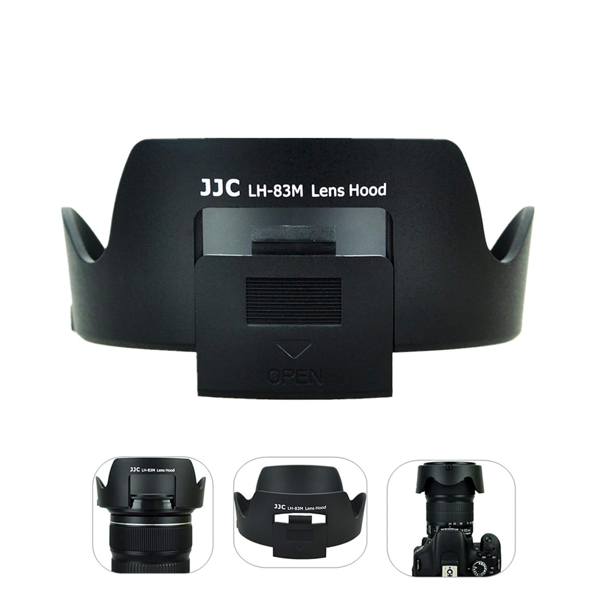 Amazon | JJC 可逆式 レンズフード Canon EF 24-105mm F3.5-5.6 IS STM
